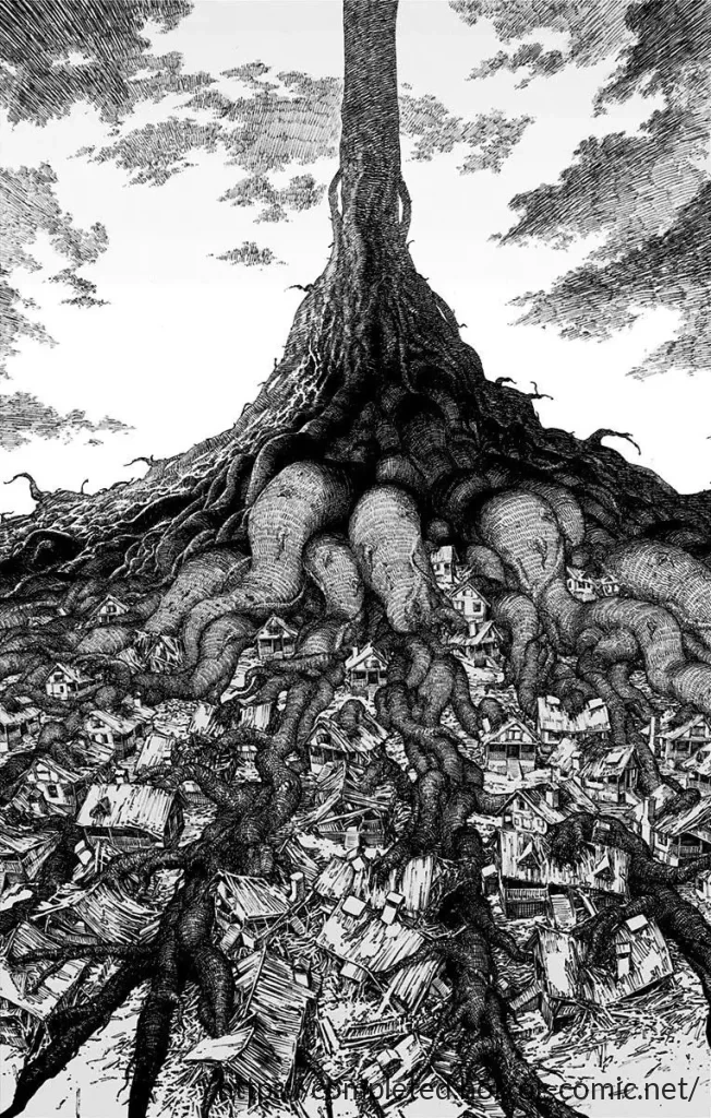 ファイアパンチ　5巻　ユダの木が町を吸収